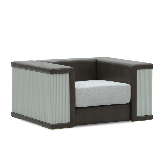 гарнитур HOBEL FANDI 3+1+1 GREY PHANTOM 13/ LIGHT GREY BONCUK 18 (3)