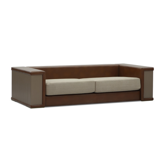 გარნიტური HOBEL FANDI 3+1+1 HONEY PHANTOM 6/BEIGE BUKLE 5 (3)