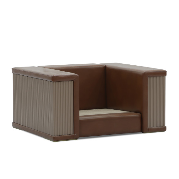 გარნიტური HOBEL FANDI 3+1+1 HONEY PHANTOM 6/BEIGE BUKLE 5 (3)