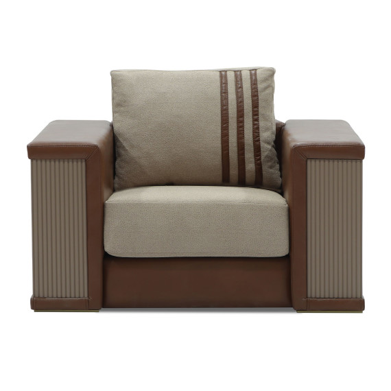 გარნიტური HOBEL FANDI 3+1+1 HONEY PHANTOM 6/BEIGE BUKLE 5 (3)