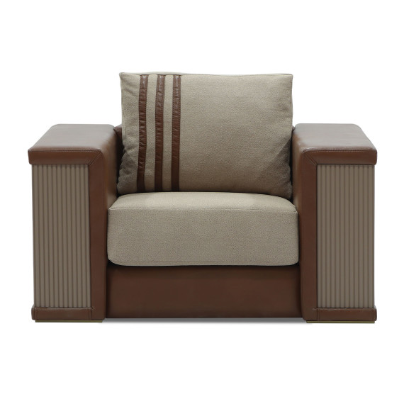 გარნიტური HOBEL FANDI 3+1+1 HONEY PHANTOM 6/BEIGE BUKLE 5 (3)