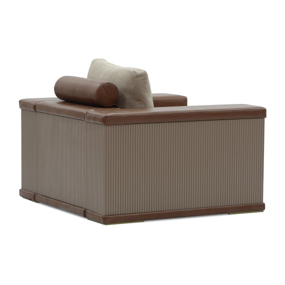 გარნიტური HOBEL FANDI 3+1+1 HONEY PHANTOM 6/BEIGE BUKLE 5 (3)