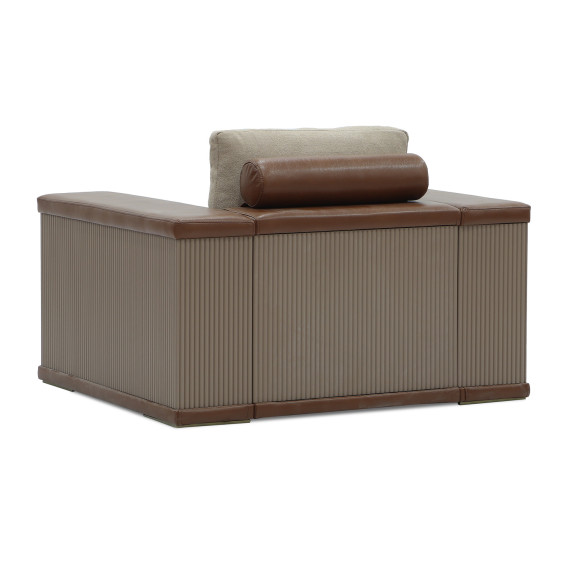 გარნიტური HOBEL FANDI 3+1+1 HONEY PHANTOM 6/BEIGE BUKLE 5 (3)