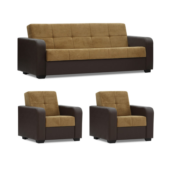 გარნიტური HOBEL FROST 3+1+1 F/R COFFEE V460/HONEY LAIM 8 (4)