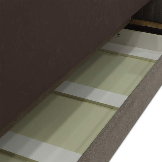 გარნიტური HOBEL GLORIA 3+1+1 LIGHT BROWN SCANDI 6/ BENORRY 1012 (3)