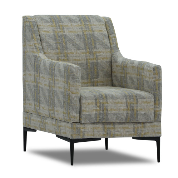 გარნიტური HOBEL GLORIA 3+1+1 GREY SCANDI 18/ BENORRY 1005 (3)