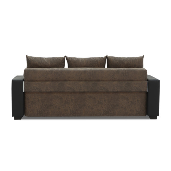 гарнитур HOBEL KATRIN 3+1+1 BLACK 4503/DARK BROWN RONALDO 1807 (6)