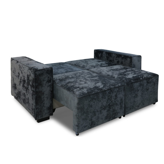 გარნიტური HOBEL LOTUS 3+2+1 DARK GREY MONACO 15/ INFINITY 911 (15)