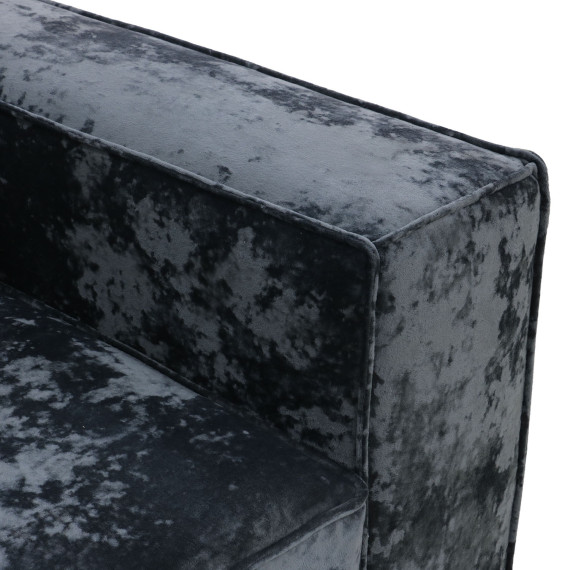 გარნიტური HOBEL LOTUS 3+2+1 DARK GREY MONACO 15/ INFINITY 911 (15)