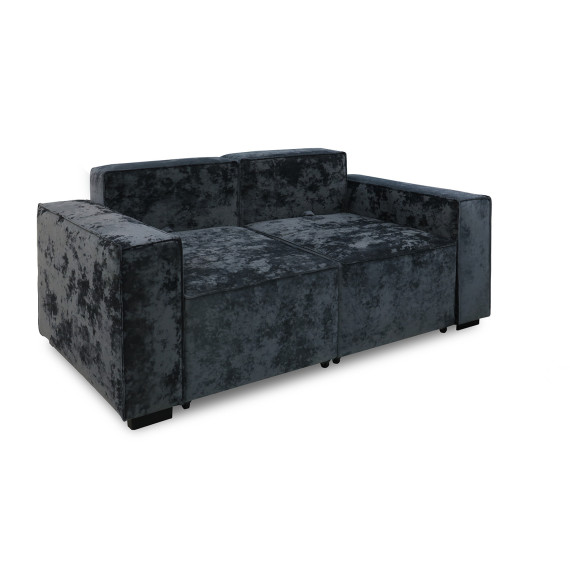 გარნიტური HOBEL LOTUS 3+2+1 DARK GREY MONACO 15/ INFINITY 911 (15)