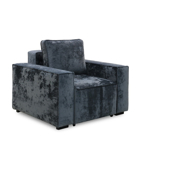 გარნიტური HOBEL LOTUS 3+2+1 DARK GREY MONACO 15/ INFINITY 911 (15)