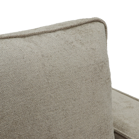 გარნიტური HOBEL LOTUS 3+2+1 F/P CAPPUCCINO BELLA 3/NIAGARA BROWN (15)