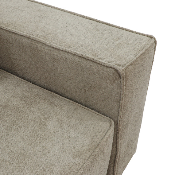 გარნიტური HOBEL LOTUS 3+2+1 F/P CAPPUCCINO BELLA 3/NIAGARA BROWN (15)