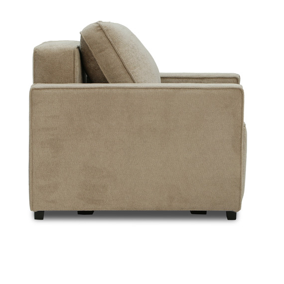 გარნიტური HOBEL LOTUS 3+2+1 F/P CAPPUCCINO BELLA 3/NIAGARA BROWN (15)