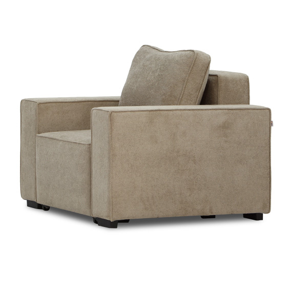 გარნიტური HOBEL LOTUS 3+2+1 F/P CAPPUCCINO BELLA 3/NIAGARA BROWN (15)