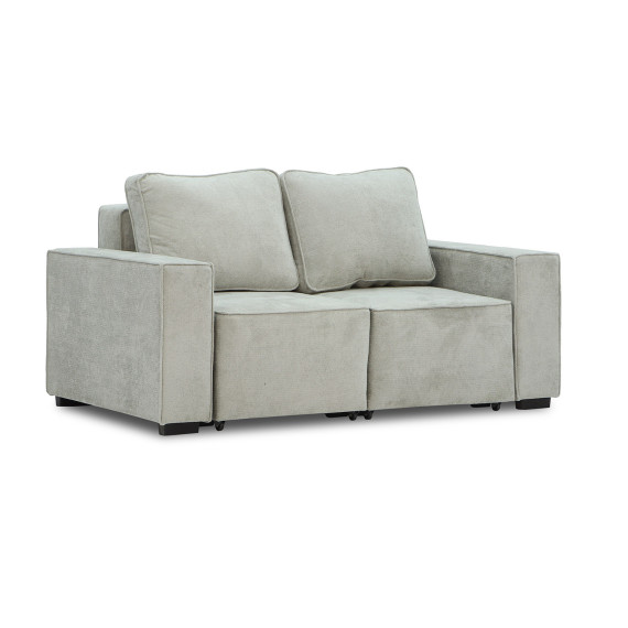 გარნიტური HOBEL LOTUS 3+2+1 F/P LIGHT GREY BELLA 12/NIAGARA GREY (15)