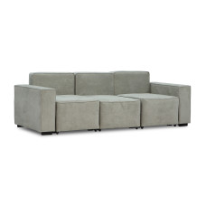 гарнитур HOBEL LOTUS 3+2+1 F/P LIGHT GREY BELLA 12/NIAGARA GREY (15)