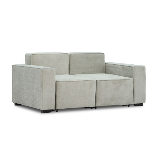 გარნიტური HOBEL LOTUS 3+2+1 F/P LIGHT GREY BELLA 12/NIAGARA GREY (15)