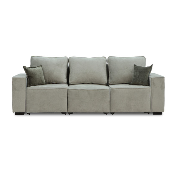 გარნიტური HOBEL LOTUS 3+2+1 F/P LIGHT GREY BELLA 12/NIAGARA GREY (15)