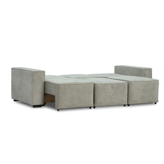 გარნიტური HOBEL LOTUS 3+2+1 F/P LIGHT GREY BELLA 12/NIAGARA GREY (15)