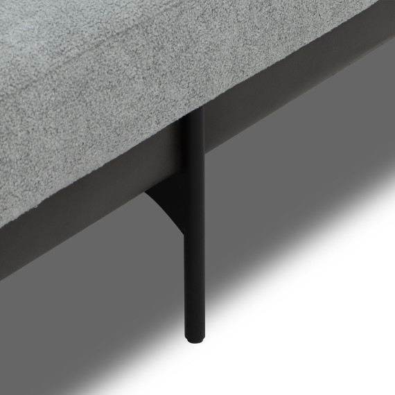 გარნიტური HOBEL MARIA 3+1+1 KAX7005 BLACK / GREY PHANTOM 14/ GREY PHANTOM 19 (3)
