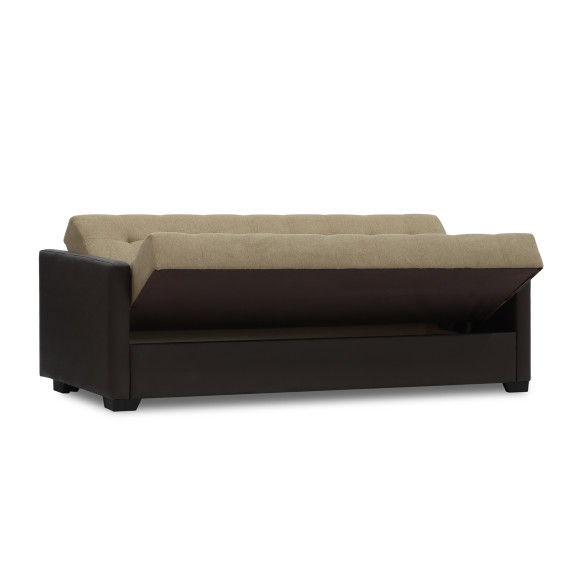 გარნიტური HOBEL MARVEL 3+1+1 COFFEE V460/ BEIGE SCANDI 4 (4)