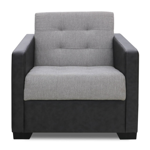 გარნიტური HOBEL MARVEL 3+1+1 GRAY 8410/ GRAY SCANDI 18 (4)