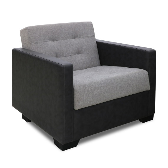 გარნიტური HOBEL MARVEL 3+1+1 GRAY 8410/ GRAY SCANDI 18 (4)