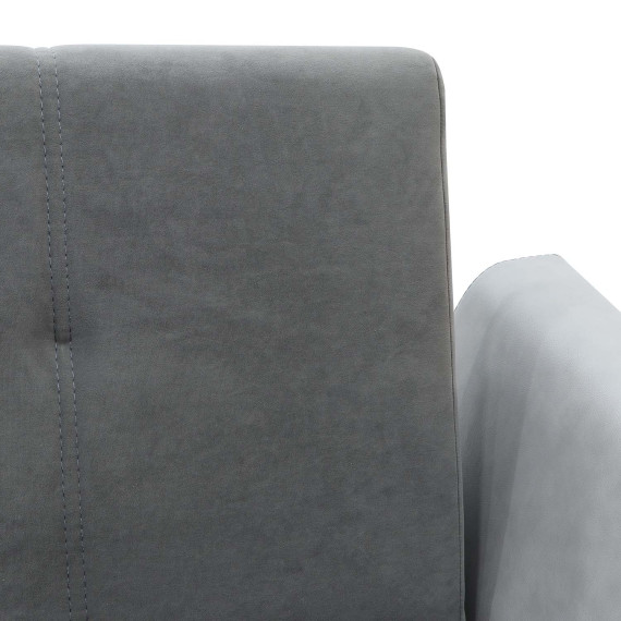 гарнитур HOBEL MODERN LUX 3+1+1 LIGHT GREY 8409/ DARK GREY LEONARDO 15 (4)