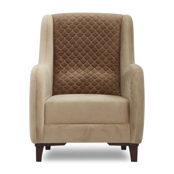 გარნიტური HOBEL OLIVIA 3+1+1 CREAM CATALANA 3 / LIGHT BROWN CATALANA 5(4)