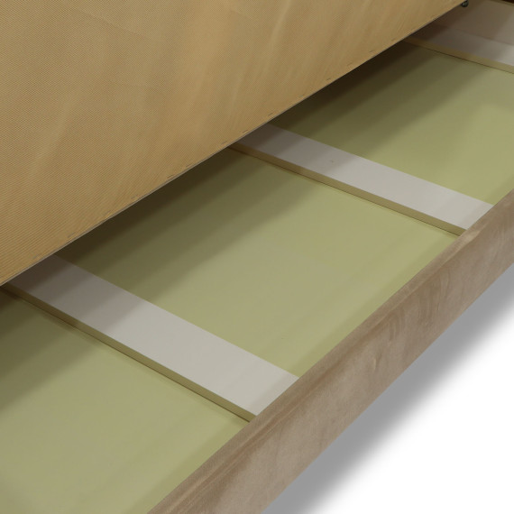გარნიტური HOBEL OLIVIA 3+1+1 CREAM CATALANA 3 / LIGHT BROWN CATALANA 5(4)