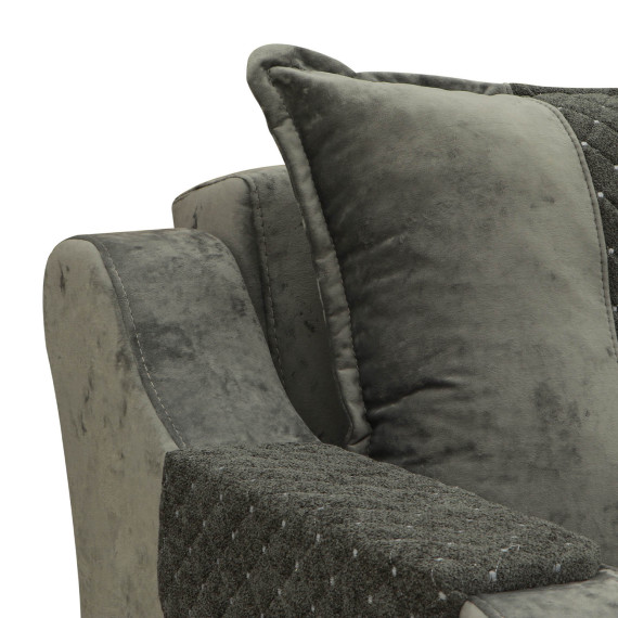 гарнитур HOBEL OLIVIA 3+1+1 GREY MONACO 14/BONCUK 20 (4)