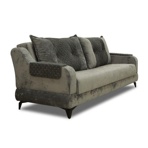гарнитур HOBEL OLIVIA 3+1+1 GREY MONACO 14/BONCUK 20 (4)