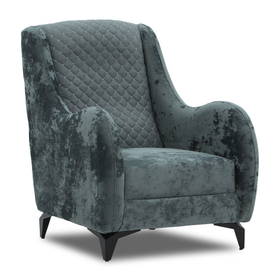 гарнитур HOBEL OLIVIA 3+1+1 L38120AB DARK GREY MONACO 15/GREY BUKLE 11 (4)