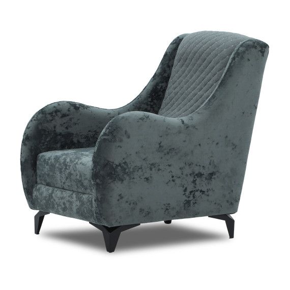 гарнитур HOBEL OLIVIA 3+1+1 L38120AB DARK GREY MONACO 15/GREY BUKLE 11 (4)