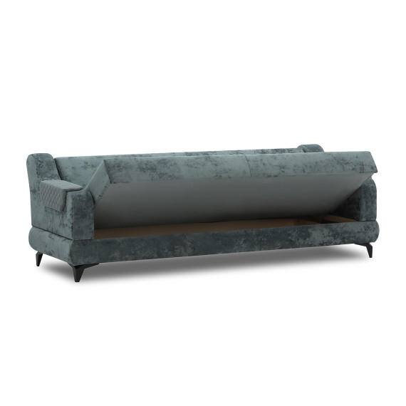 гарнитур HOBEL OLIVIA 3+1+1 L38120AB DARK GREY MONACO 15/GREY BUKLE 11 (4)