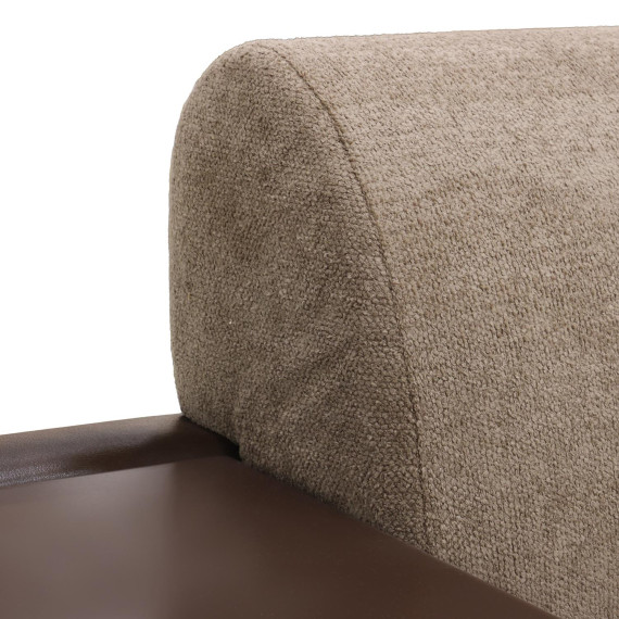 გარნიტური HOBEL RIO LUXE 3+2+1  CHOCOLATE PHANTOM 7/BROWN BELLA 5 (4)