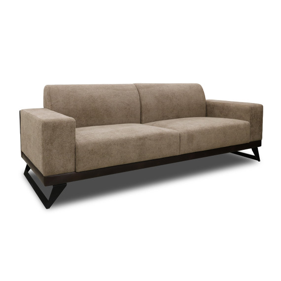 გარნიტური HOBEL RIO LUXE 3+2+1  CHOCOLATE PHANTOM 7/BROWN BELLA 5 (4)