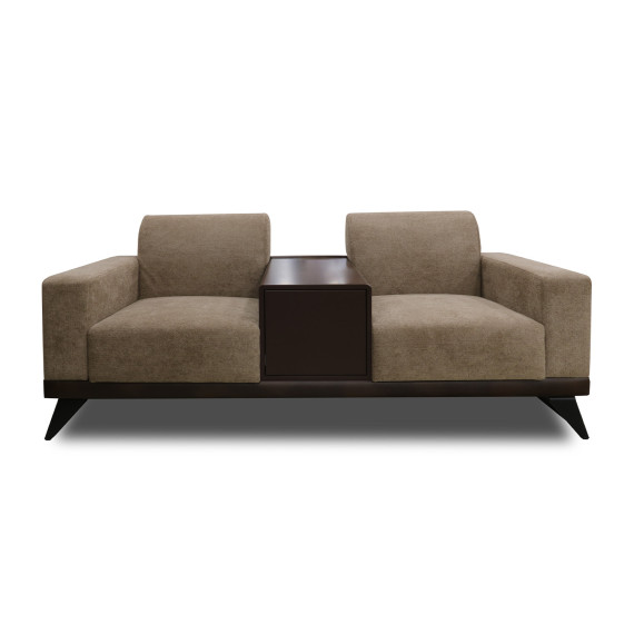 გარნიტური HOBEL RIO LUXE 3+2+1  CHOCOLATE PHANTOM 7/BROWN BELLA 5 (4)