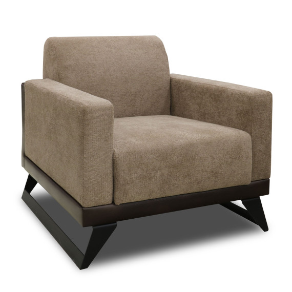 გარნიტური HOBEL RIO LUXE 3+2+1  CHOCOLATE PHANTOM 7/BROWN BELLA 5 (4)