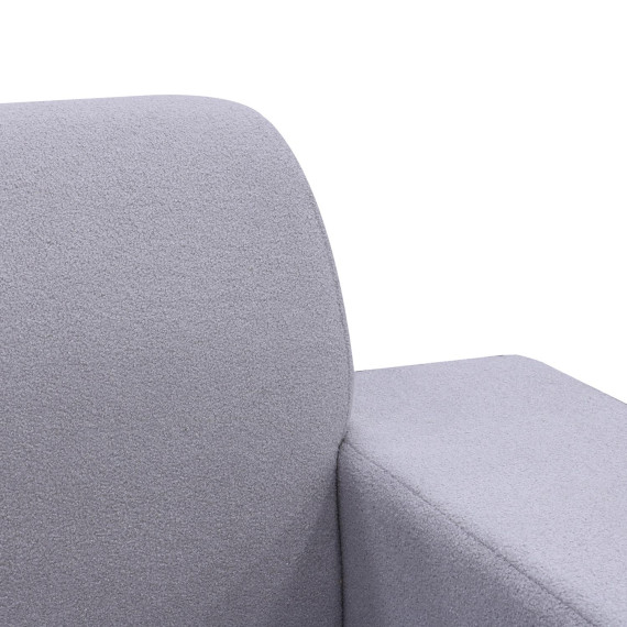 გარნიტური HOBEL RIO LUXE 3+2+1  DARK GREY PHANTOM 14/ LIGHT GREY BUKLE 8 (3)