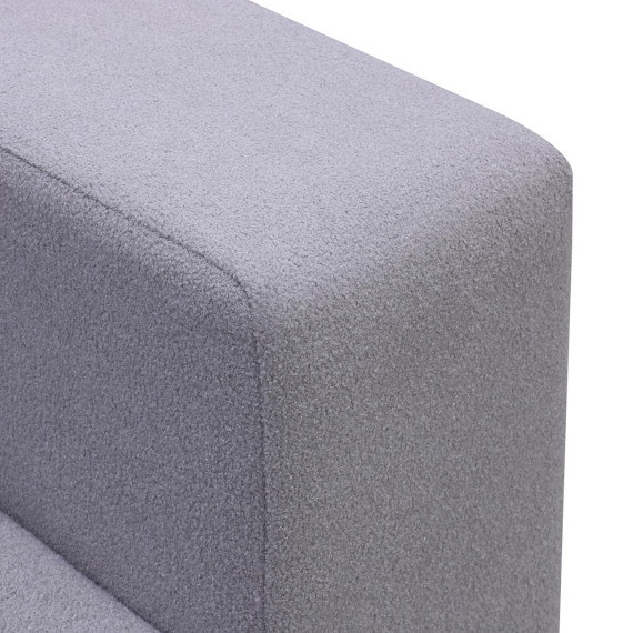 გარნიტური HOBEL RIO LUXE 3+2+1  DARK GREY PHANTOM 14/ LIGHT GREY BUKLE 8 (3)