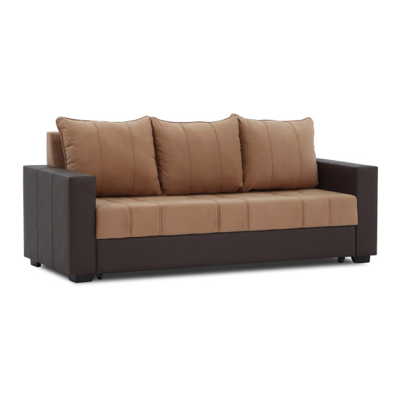 დივანი HOBEL TEO COFFEE V460/ LIGHT BROWN VIVALDI 20 (2)