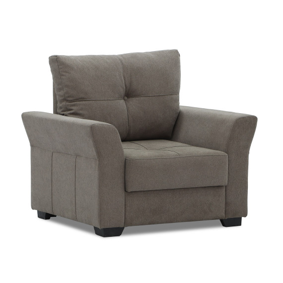 გარნიტური HOBEL TEXAS 3+1+1 BROWN SCANDI 6 (6)