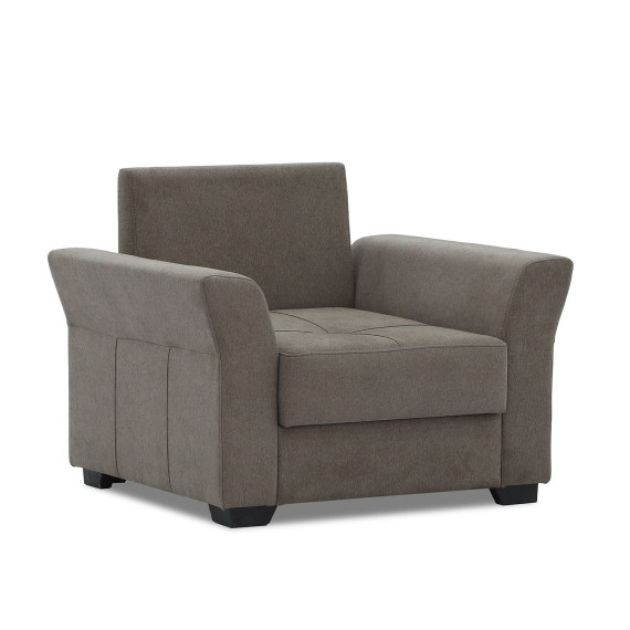 გარნიტური HOBEL TEXAS 3+1+1 BROWN SCANDI 6 (6)