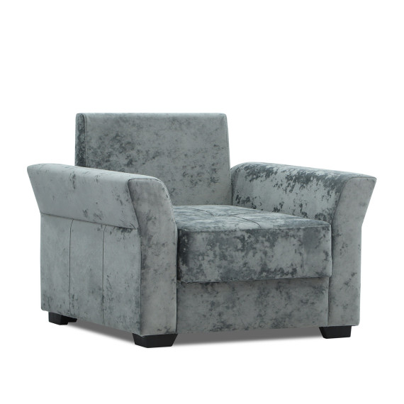 გარნიტური HOBEL TEXAS 3+1+1 D/P GREY MONACO 14 (6)