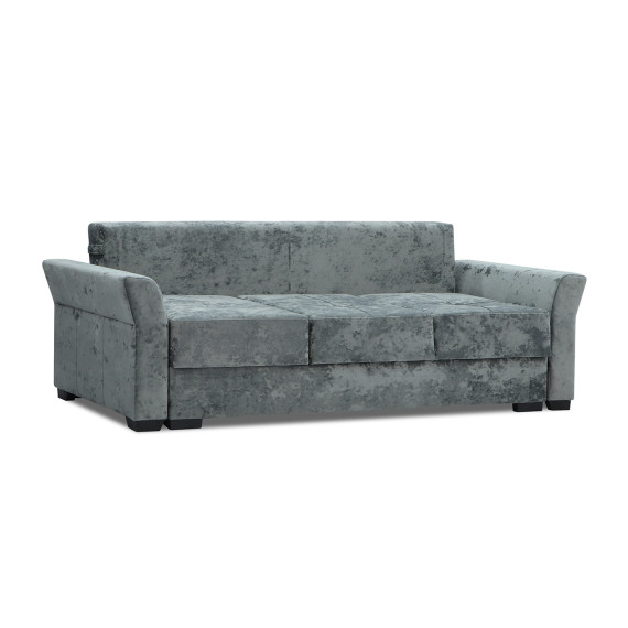 გარნიტური HOBEL TEXAS 3+1+1 D/P GREY MONACO 14 (6)