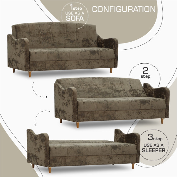 გარნიტური HOBEL UTA 3+1+1 F/R BROWN MONACO 5 (4)