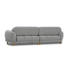 sofa HOBEL ALYASKA 3 GREY BUKLE 8/ NIAGARA GREY (2)