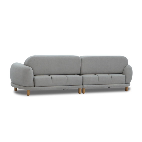 დივანი HOBEL ALYASKA 3 GREY BUKLE 8/ NIAGARA GREY (2)